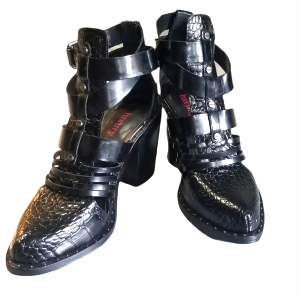 LUXURY Rebel Shoes, Color Black, Size 36